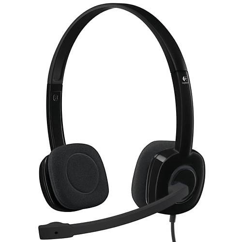 Logitech H151 Mic. Kulaklk Tek Jak 981-000589