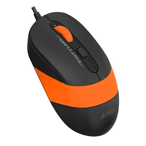 A4 Tech FM10 Mouse USB Turuncu 1600DPI