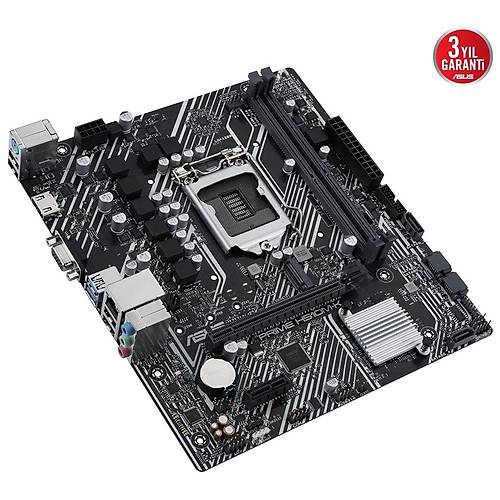 ASUS PRIME H510M-K 3200Mhz(OC) DDR4 HDMI VGA mATX 1200p