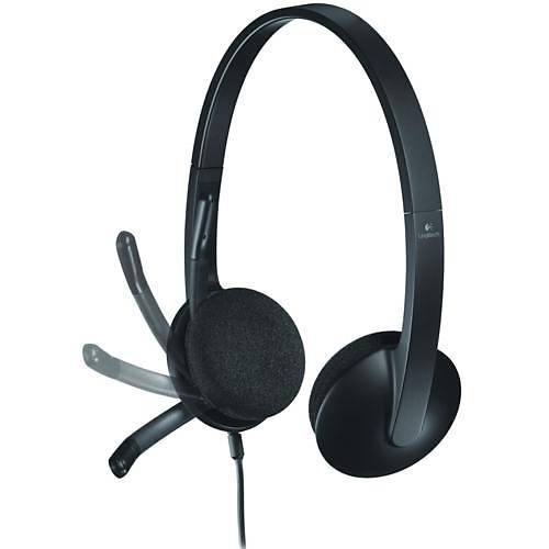 Logitech H340 Mikrofonlu Kulaklk Siyah 981-000475