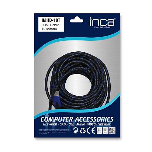 INCA IMHD-10T HDMI 1.4V 3D ALTIN ULU KABLO 10MT