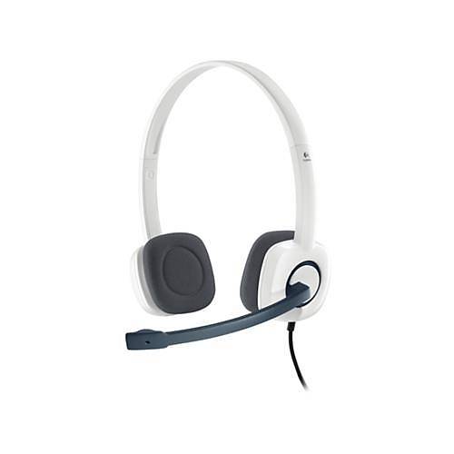 Logitech H150 Mikrofonlu Kulaklýk/Beyaz 981-000350