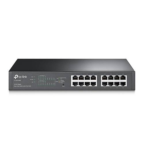 TP-LINK TL-SG1016PE 16PORT 10/100/1000 YNETLEBLR POE SWITCH