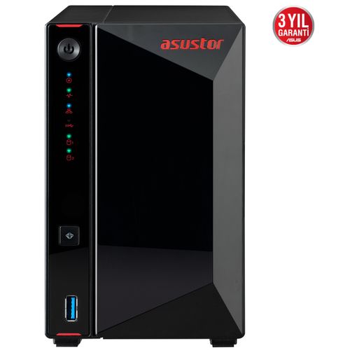 ASUSTOR AS5202T 2 YUVALI 2GB NAS DEPOLAMA NTES