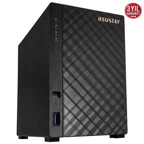 Asustor AS1102T 2 Disk Yuval (2x18TB) Nas Cihaz