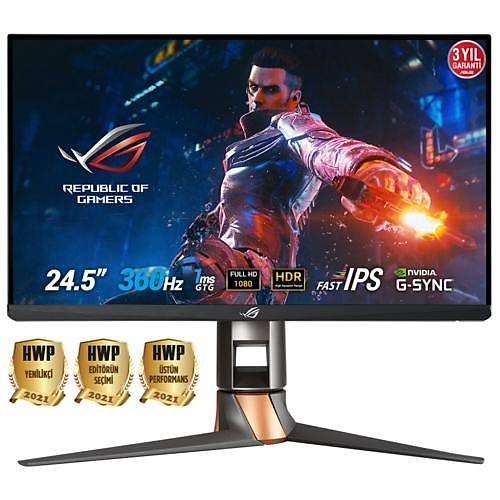 Asus 24.5 PG259QN IPS Gaming Monitr 1ms Siyah