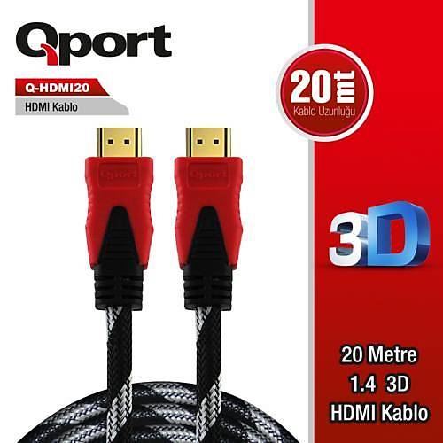 Qport Q-HDMI20 20m Hdmi Kablo