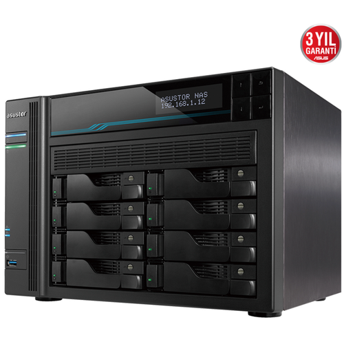 ASUSTOR AS6508T 8 YUVALI 8GB NAS DEPOLAMA �N�TES�