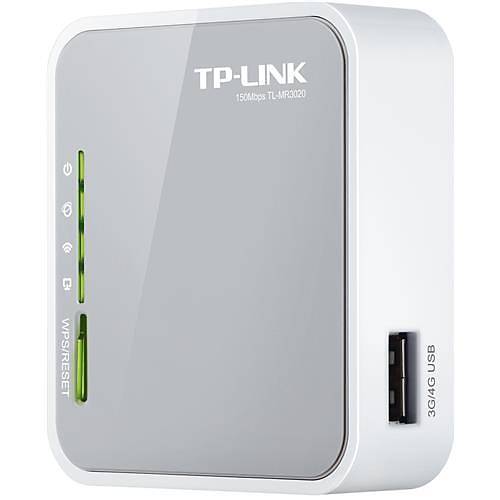 TP-Link TL-MR3020 150Mbps Taþýnabilir 3G Router