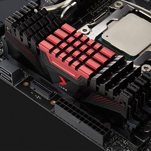 PNY XLR8 16GB (2x8GB) 3200MHz CL16 DDR4 Gaming Ram (MD16GK2D4320016AXR)