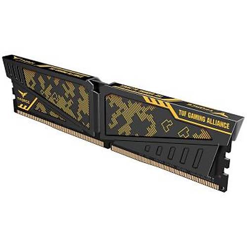 Team T-Force Vulcan TUF Gaming Alliance 8GB (1x8GB) 3200MHz CL16 DDR4 Gaming Ram (TLTYD48G3200HC16F01)