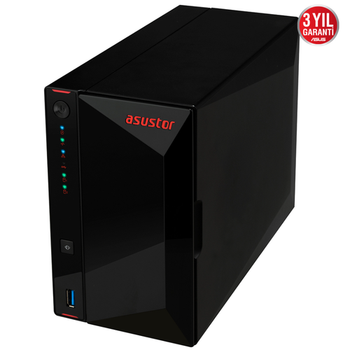 ASUSTOR AS5202T 2 YUVALI 2GB NAS DEPOLAMA NTES