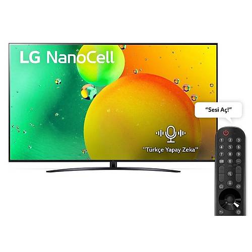 LG 55NANO766QA 55" 140 Ekran 4K UHD Smart Tv  