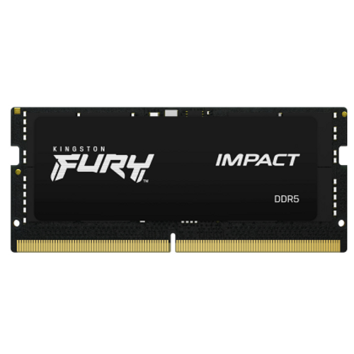 16GB DDR5 FURY IMPACT CL38 4800Mhz SODIMM KF548S38IB-16 KINGSTON