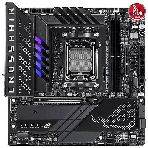 ASUS ROG CROSSHAIR X670E GENE DDR5 6400MHz(OC) M.2 WF mATX AM5 