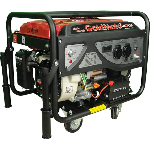 Goldmoto GM3.5BJEA Otomatik Jigleli 3.75kVA Monofaze Mar�l� Benzinli Jenerat�r