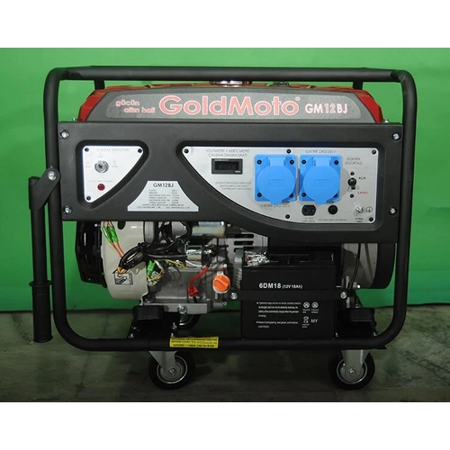 GoldMoto GM12BJ Mar�l� 12kVA Monofaze Benzinli Jenerat�r