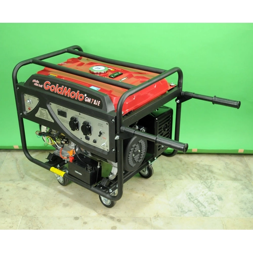 Goldmoto GM7BJE 6.6Kva Monofaze Mar�l� Benzinli Jenerat�r
