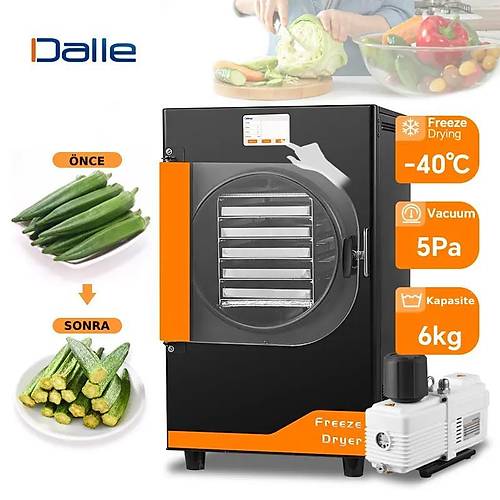 Dalle DFD-06 Freeze Dryer Dondurarak Gda Kurutma Frn
