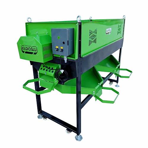 Kad�o�lu C200E 2+1 Tamburlu Ceviz Boylama Kalibrasyon Makinesi 220V