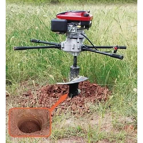 Gardenpro Loncin Motorlu Toprak Burgu Makinas� 7 Hp 300 mm