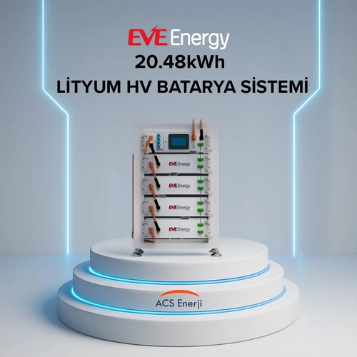 Agro Makine EVE 20.48kWh  Lityum Hv (Y�ksek Voltaj) Batarya Sistemi