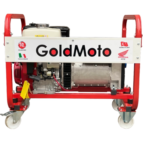 Goldmoto GM9.5BJHE Benzinli Jenerat�r 8.2kVA Monofaze Mar�l�