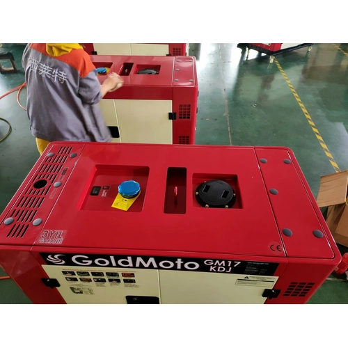 GoldMoto GM17KTDJ Dizel Jenerat�r 17 Kva Trifaze Mar�l� Kabinli