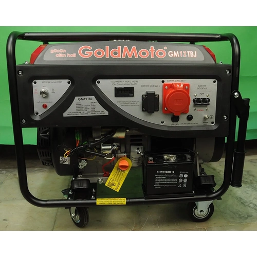 GoldMoto GM12TBJ Mar�l� Trifaze 12 Kva Benzinli Jenerat�r