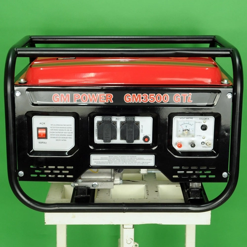 GOLDMOTO GMPOWER GM3500GT� 3,5 KVA MONOFAZE BENZ�NL� JENERAT�R