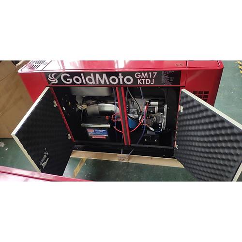 GoldMoto GM17KTDJ Dizel Jenerat�r 17 Kva Trifaze Mar�l� Kabinli