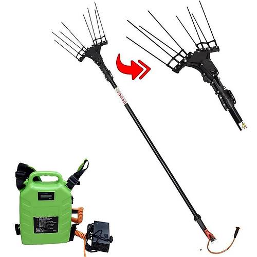 Pars Olive Srt Akl Zeytin Silkeleme Hasat Makinas 24 Volt