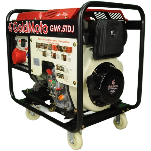 GoldMoto GM9.5TDJ 8.7Kva Trifaze Mar�l� Dizel Jenerat�r