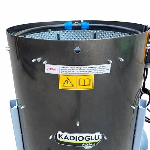 Kadolu CKS100 Rendeli Ceviz Soyma Makinesi 100 Litre  70 kg AGROCKS100