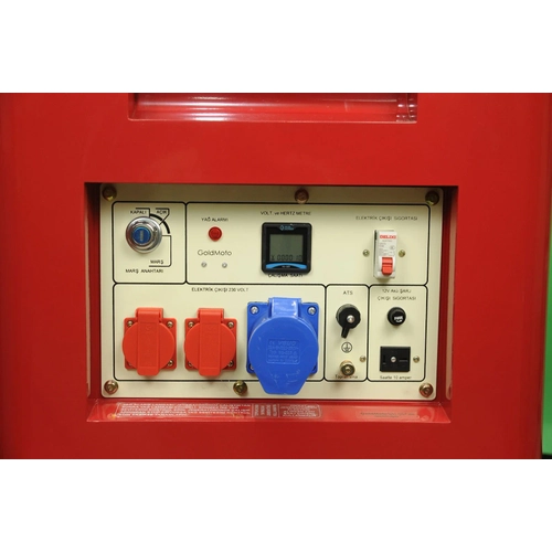 GoldMoto GM12KDJ 10kVA Monofaze Mar�l� Kabinli Dizel Jenerat�r
