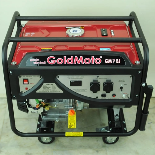 GoldMoto GM7BJ 6.6Kva Monofaze �pli Benzinli Jenerat�r