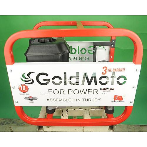 GoldMoto GM4BJBS Benzinli 4 Kva NSM Alternat�rl� Monofaze Jenerat�r
