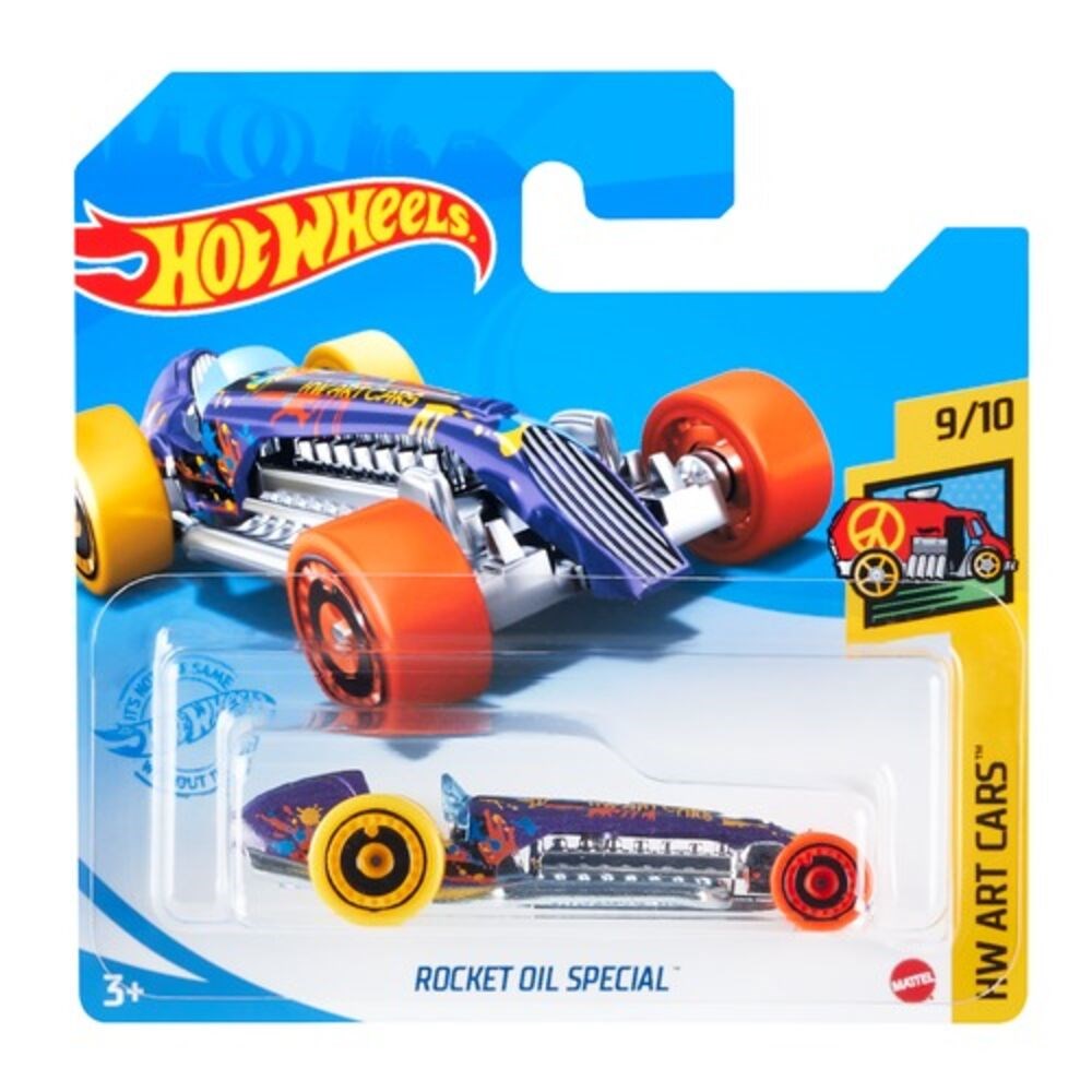 Hot Wheels Hw Art Cars Rocket Oil Special