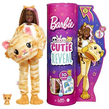 Barbie Cutie Reveal Bebekler 1. Seri Kedi