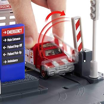 Matchbox Aksiyon Srcleri Oyun Seti Arama Kurtarma Helikopteri