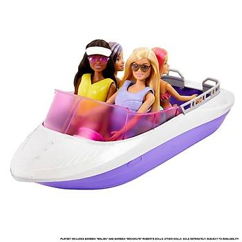 Barbie'nin Botu Oyun Seti Srat Teknesi, Sarn, Esmer Bebek ve eitli Aksesuarlar