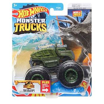 Hot Wheels Monster Trucks Arabalar 1:64 Jurassic World Triceratops