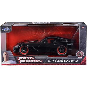 Jada 1:24 Hzl ve fkeli Arabalar Letty's Dodge Viper SRT 10