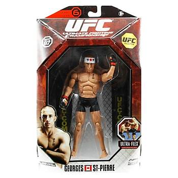 UFC Collection 6. Seri Kafes Dvs Deluks Figr Georges St-Pierre