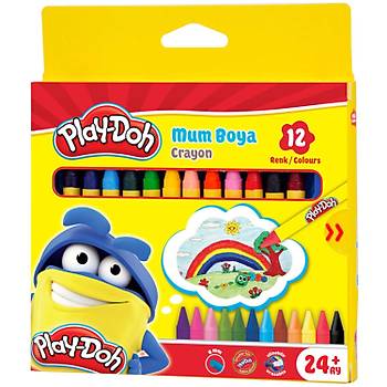 Play Doh Silinebilir Mum Boya 12 Renk