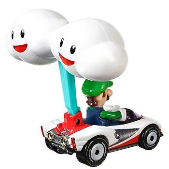 Hot Wheels Mario Kart Planrl Aralar Luigi