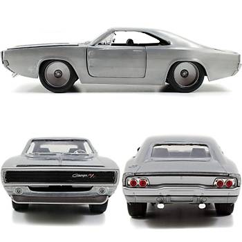 Jada 1:24 Hzl ve fkeli Arabalar Dom's 1968 Dodge Charger R/T