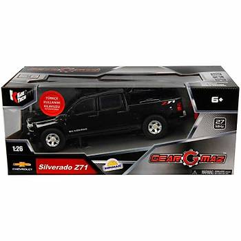 Kidztech 1:26 Uzaktan Kumandal Chevrolet Silverado Z71 Siyah