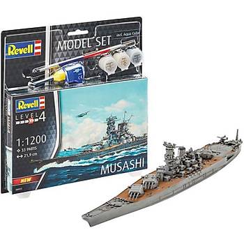 Revell 1:1200 Musashi Model Set Gemi