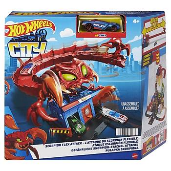 Hot Wheels Dman Yaratklar Oyun Seti Haraketli Akrep Saldrs